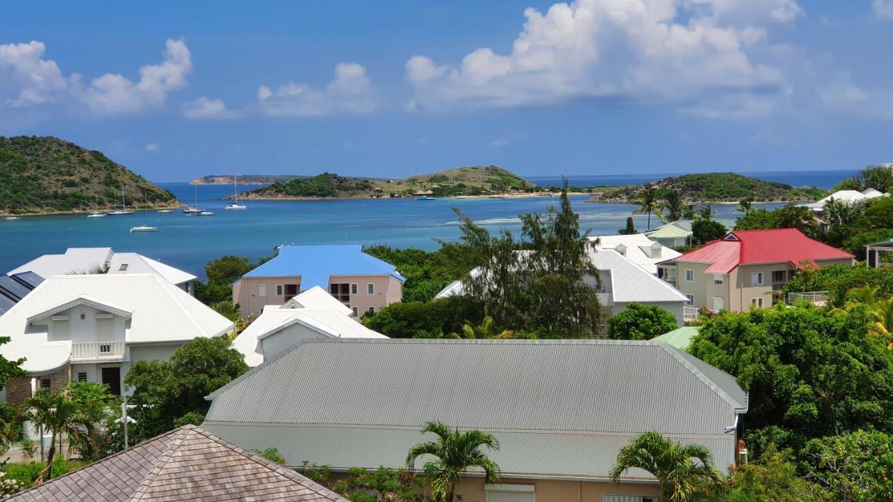Pinel Superbe Appartement En Residence Vue Mer Cul de Sac Luaran gambar
