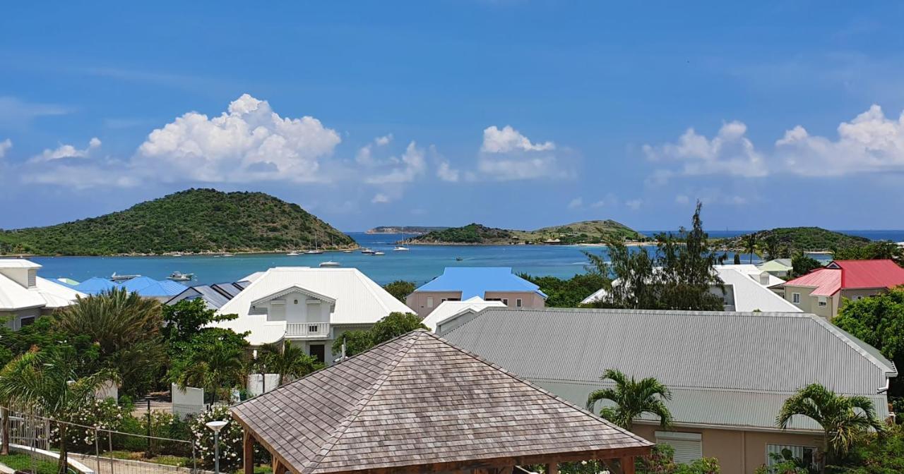 Pinel Superbe Appartement En Residence Vue Mer Cul de Sac Luaran gambar