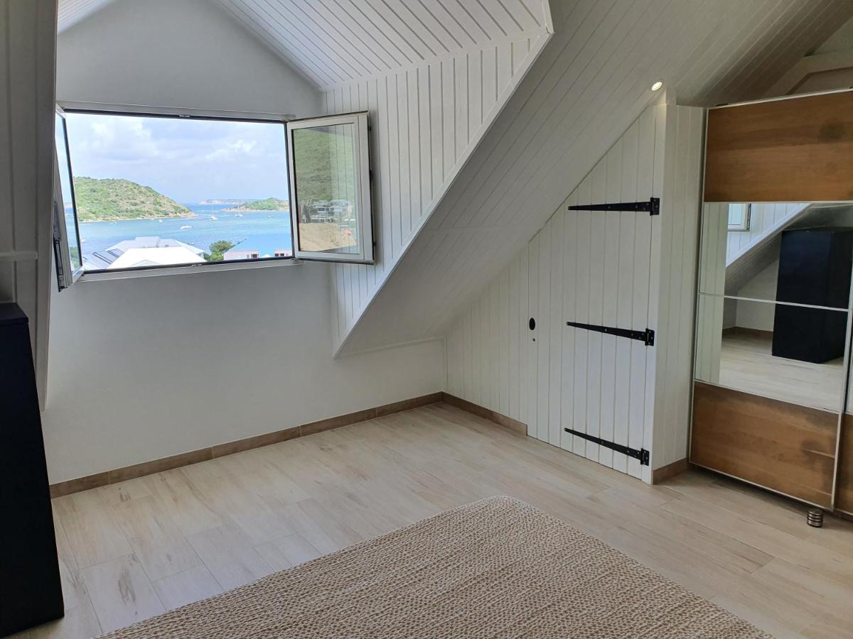 Pinel Superbe Appartement En Residence Vue Mer Cul de Sac Luaran gambar